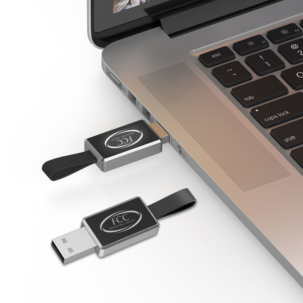 Ashburn Light-Up USB with Silicone Loop 9