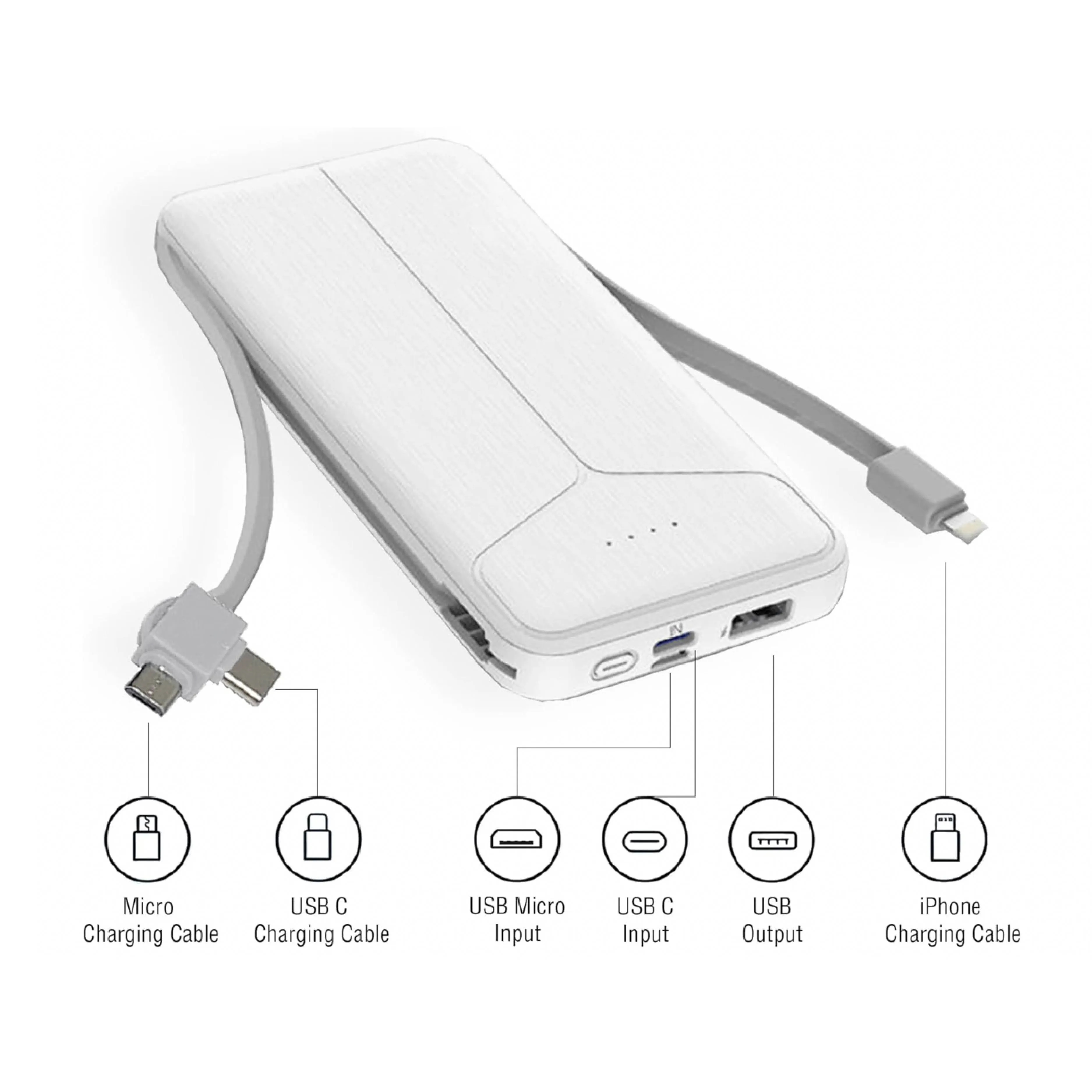 BERKELEY 10,000 MAH POWER BANK CHARGER 4