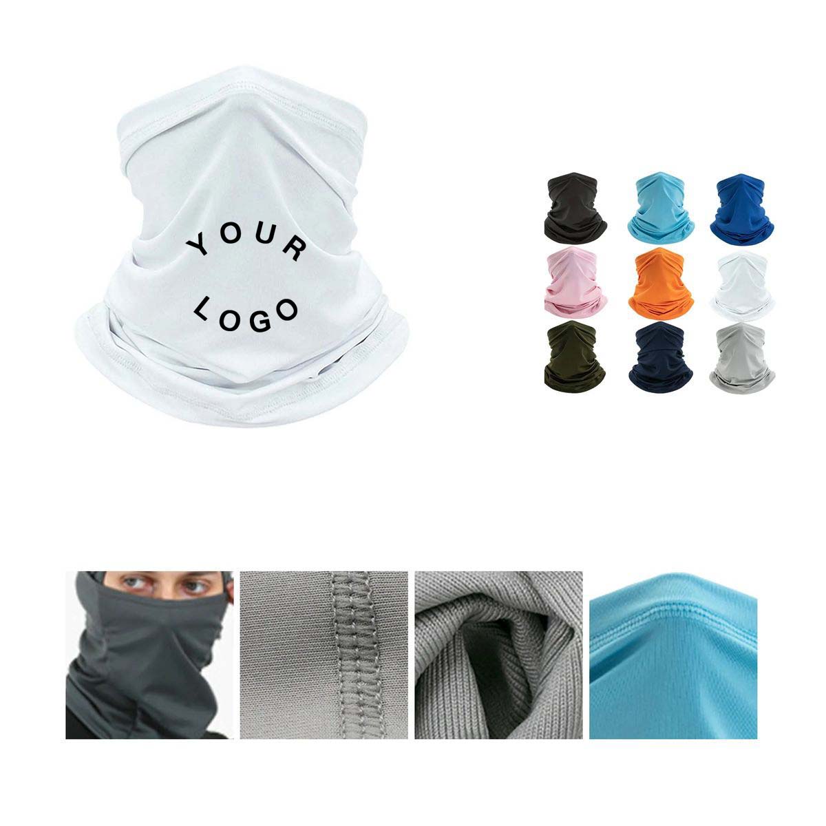 Breathable Neck Gaiter for Cycling and Outdoors 4