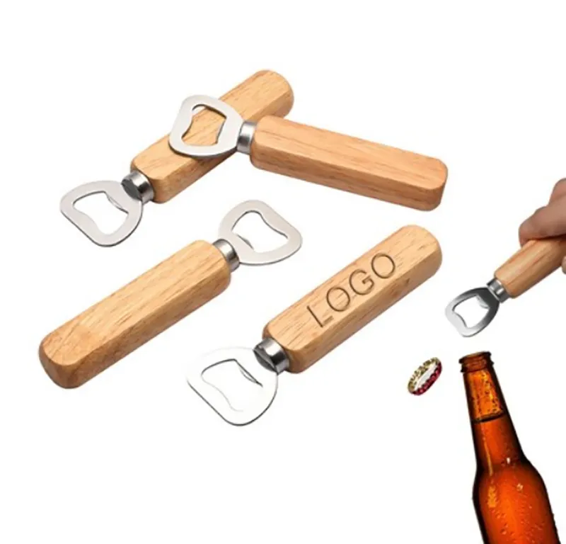 Wood Handle Bottle Opener 4