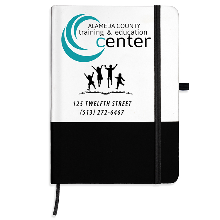 "Capitola" Notepad Notebook with Pen Loop 3
