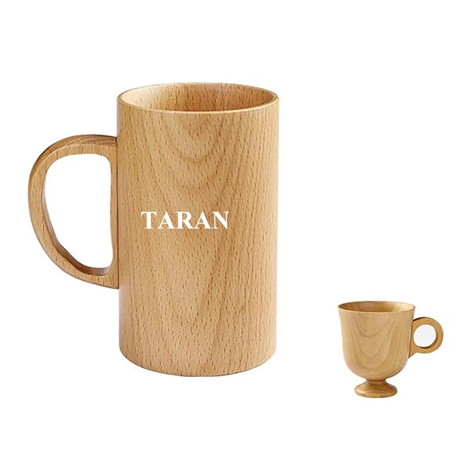 Wood Coffee Cups Handmade Mugs 1