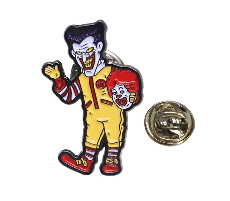 Clown Shaped Badge Lapel Pin 2