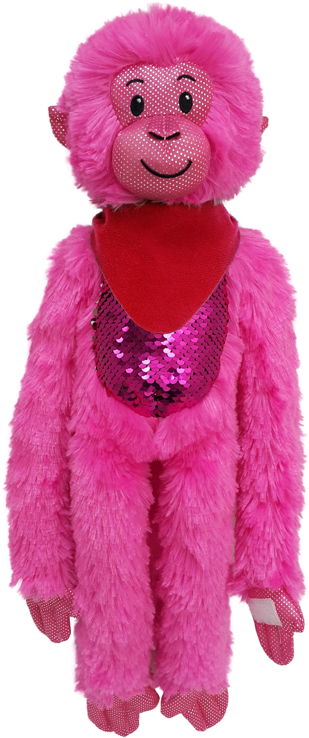 21" Hot Pink Spider Monkey with Sequins 3