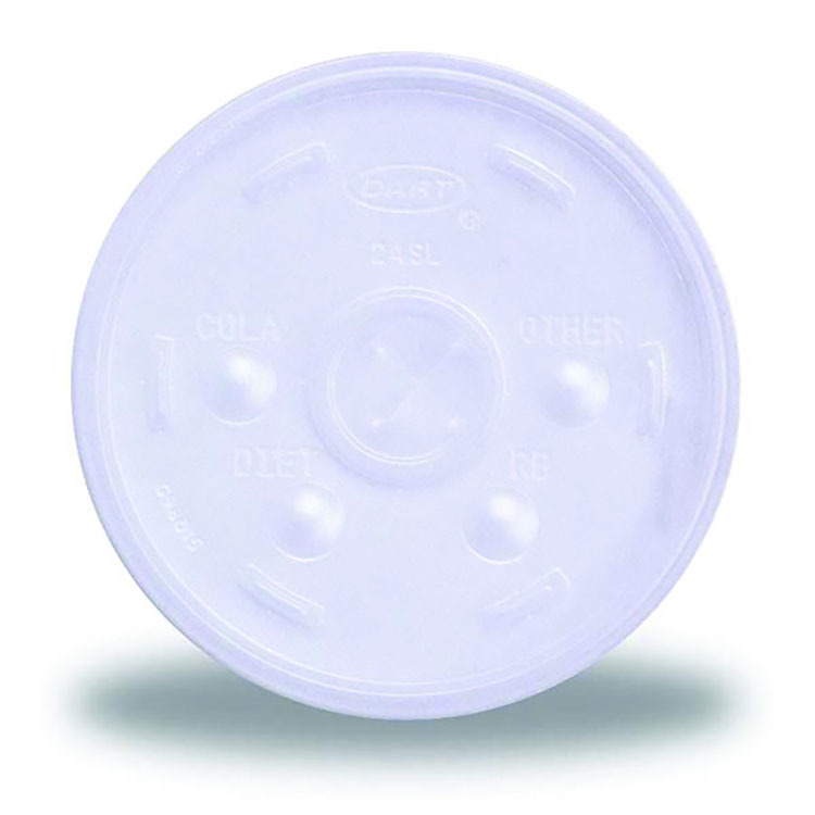 8 Oz. Foam Cup Straw-Slotted Lid