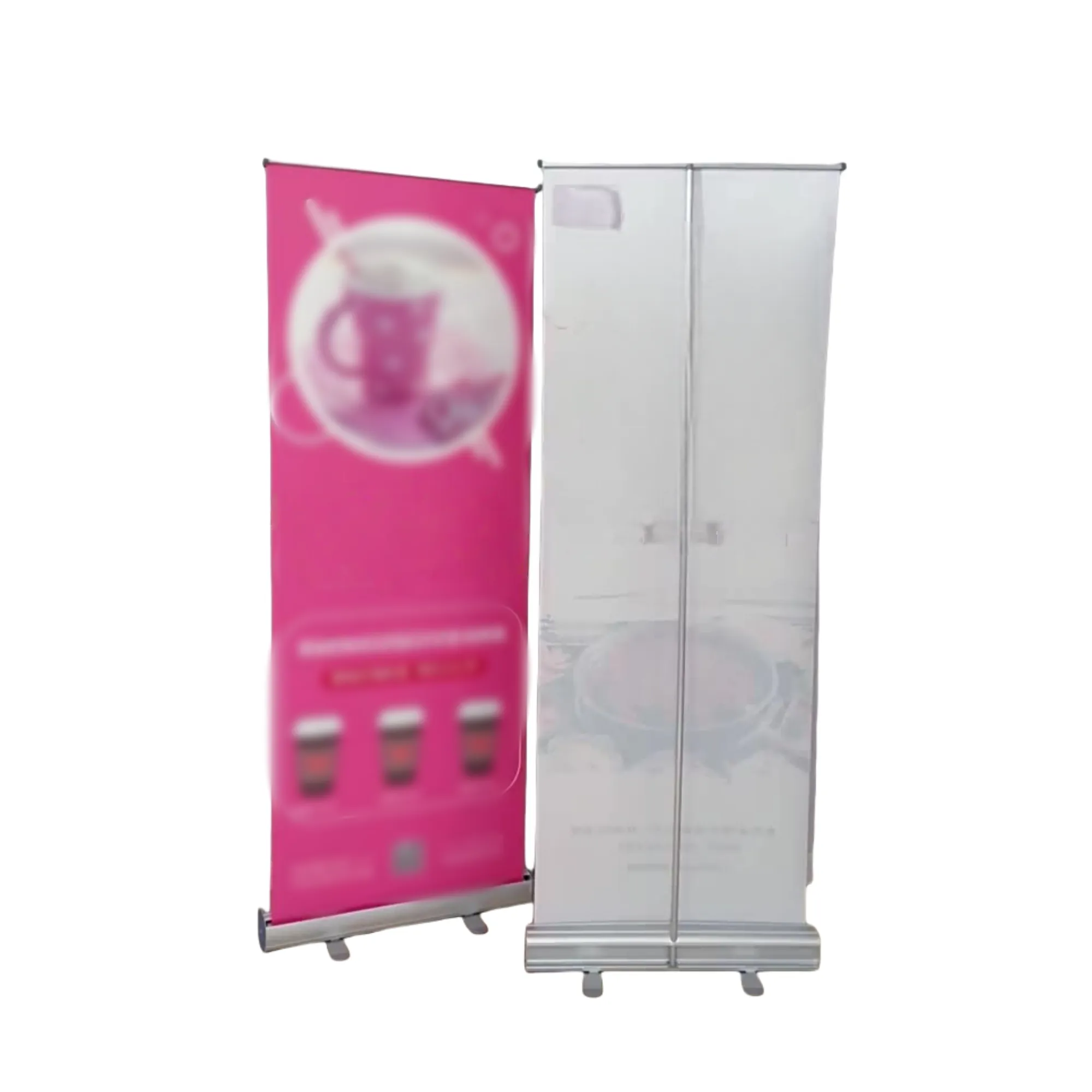 Aluminum Telescopic Floor Standing Poster Display Stand 2