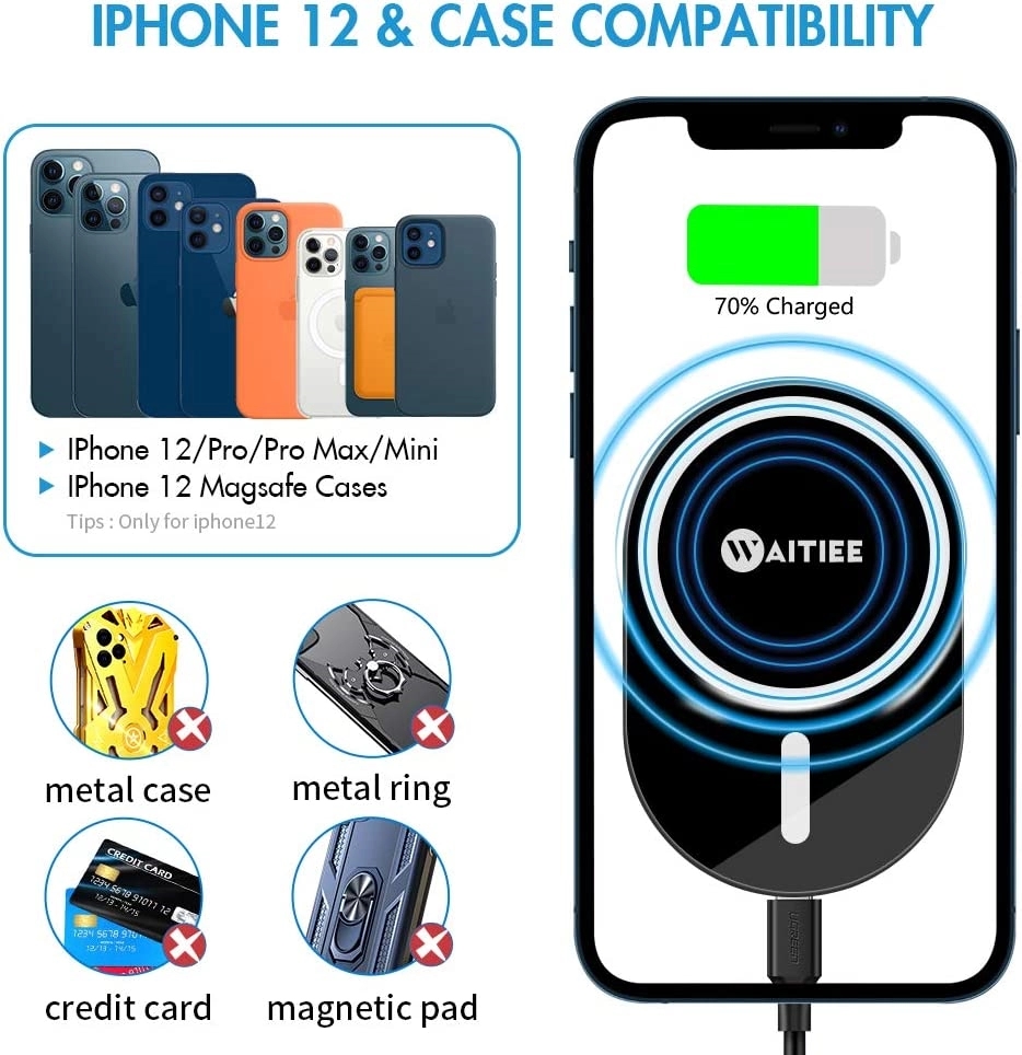 Magnetic Wireless Car Charger 10