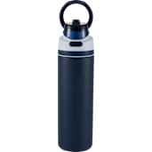 Elvin 28oz Recycled Stainless Flip Straw Bottle, custom water bottle with logo imprint 184