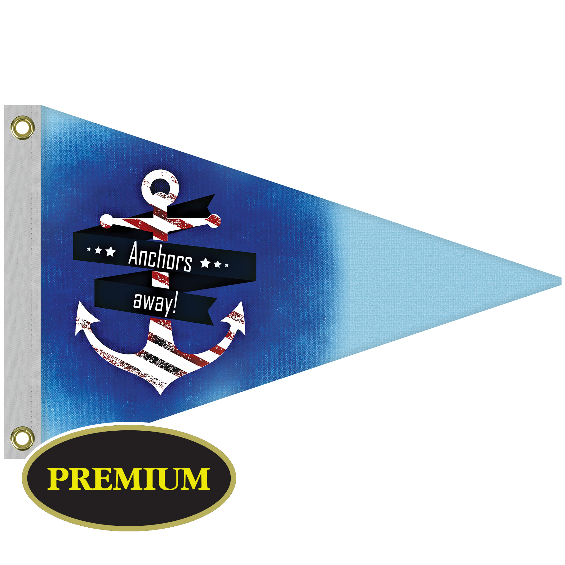 2' x 3' Single Reverse Knit Polyester Pennant 2