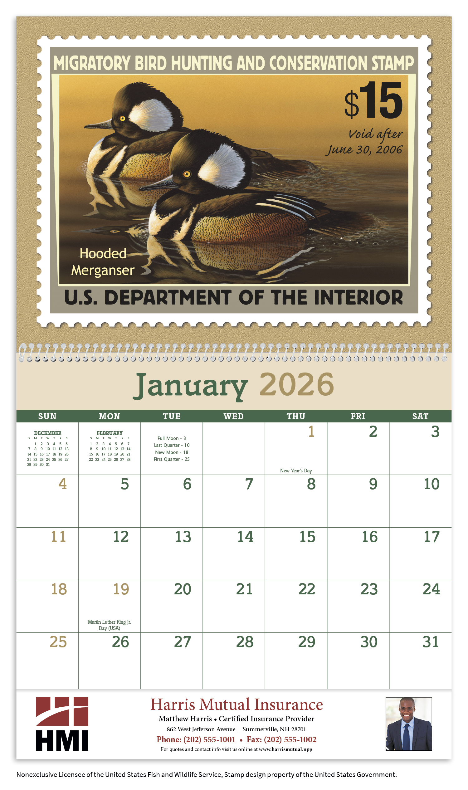 Triumph® Calendars Duck Stamps Calendar 88