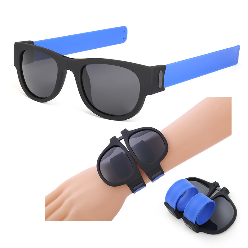 Foldable Snapping Bracelet Sunglasses 2