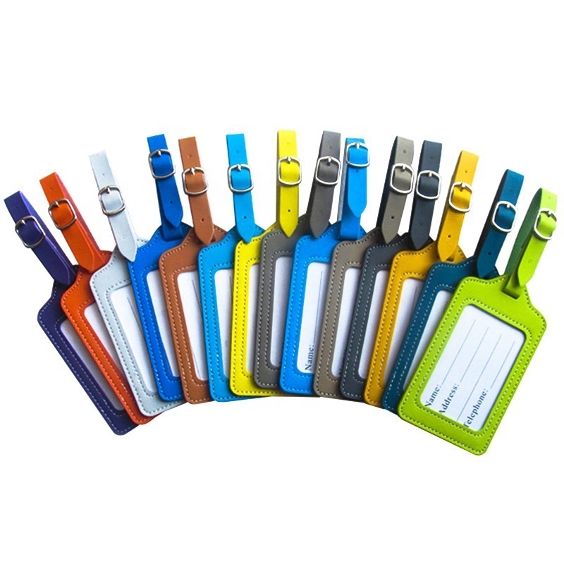 PU Leather Luggage Tag 11
