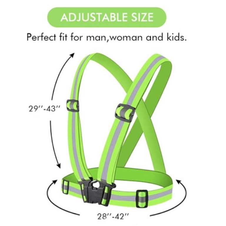 Adjustable Reflective Vest 3