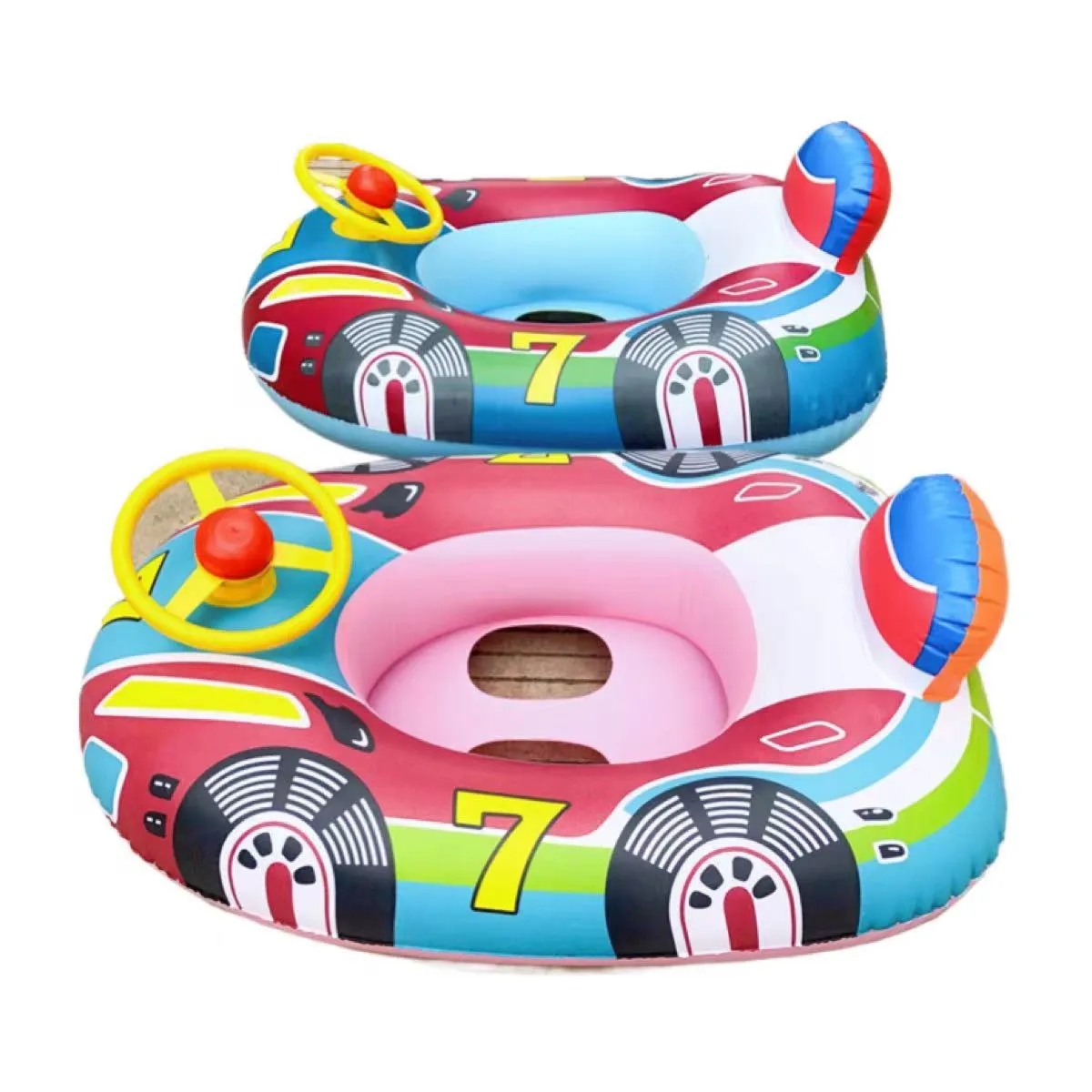 Car Horn Boat Children Swim Ring 3
