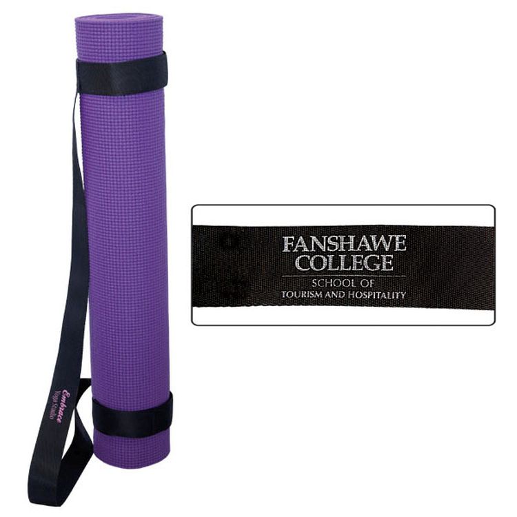 YOGA MAT WITH STRAP 1