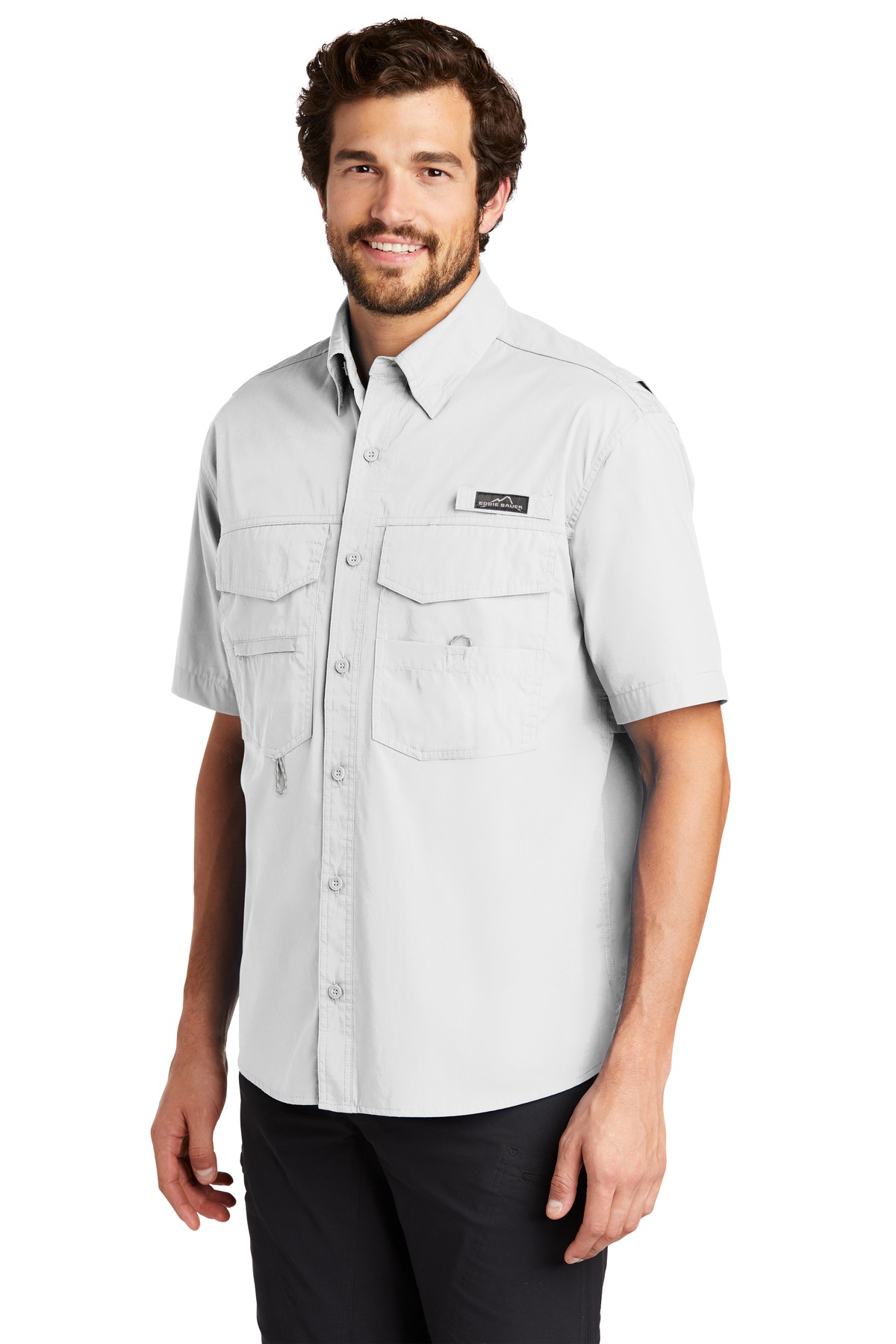 Eddie Bauer - Short Sleeve Fishing Shirt. EB608 25
