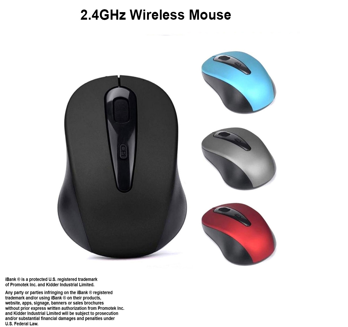 iBank ® 2.4GHz Wireless Mouse 1