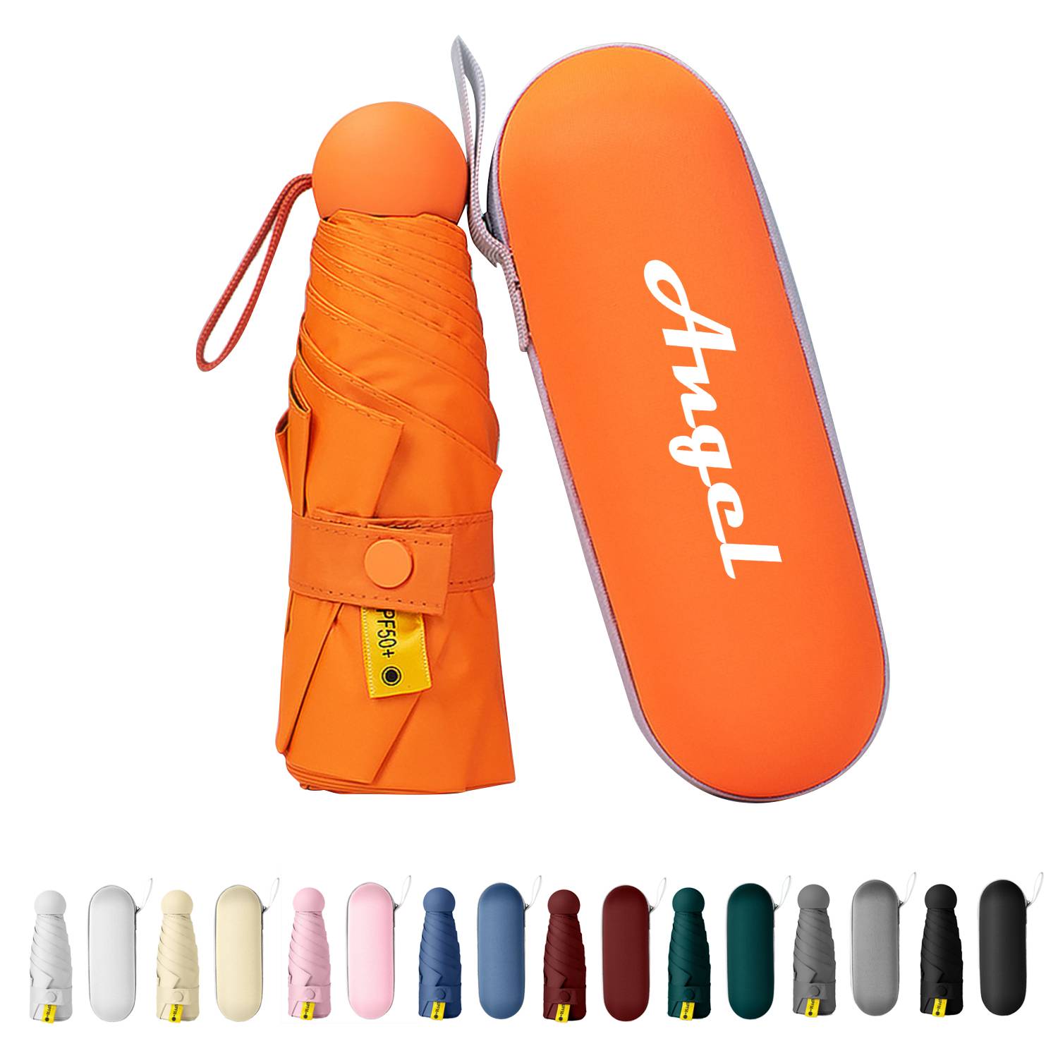 Portable Folding Sun Umbrella With Bag 2