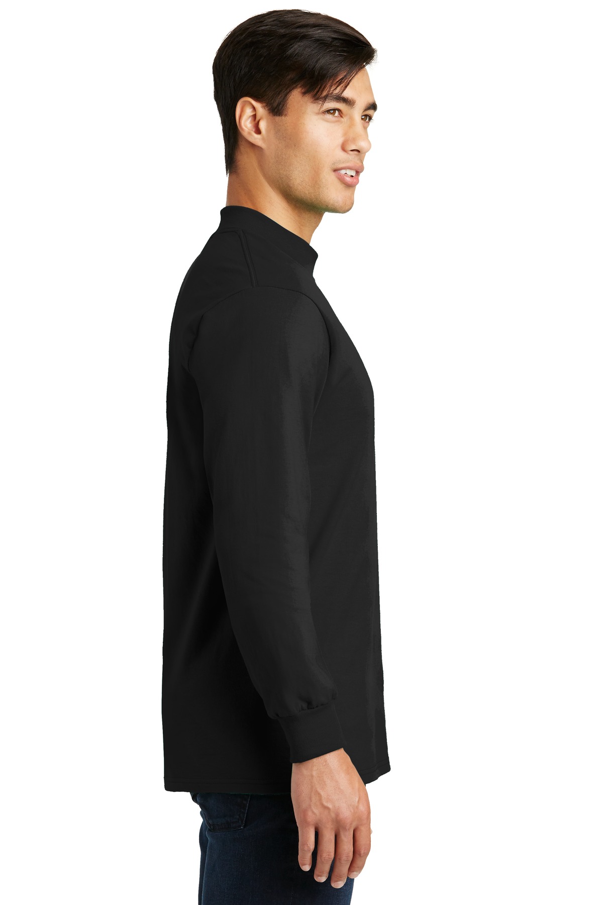 Port & Co Essential Mock Turtleneck. PC61M 20