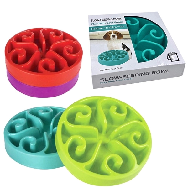 Slow Feeder Anti-choking Dog Bowls 5