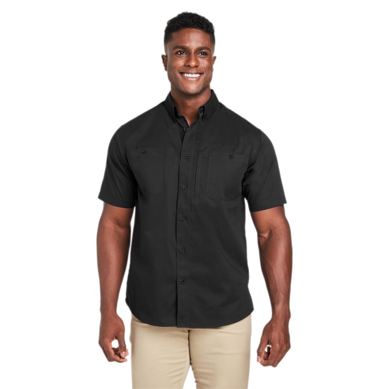 Harriton Men's Advantage IL Short-Sleeve Work Shirt 7