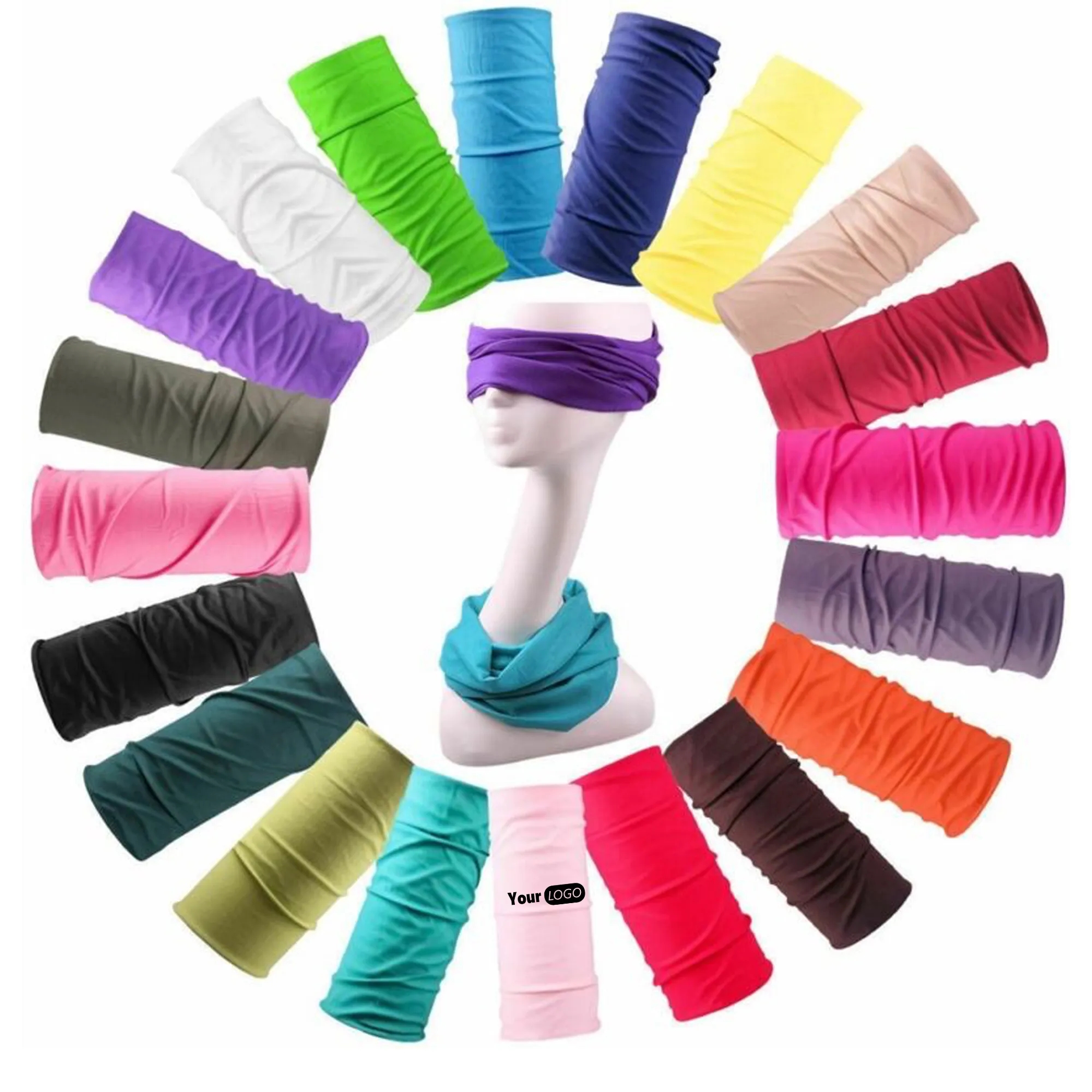 Microfiber Neck Tube Bandana s scarf 2
