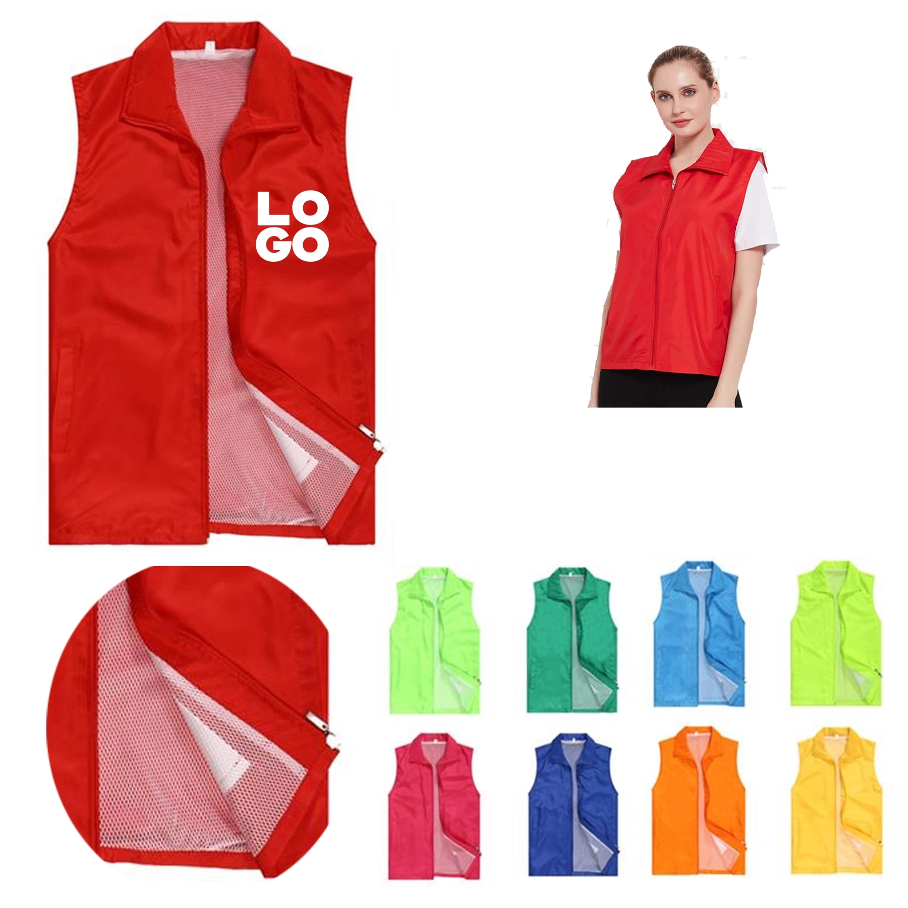 Full Zip Volunteer Vest 2