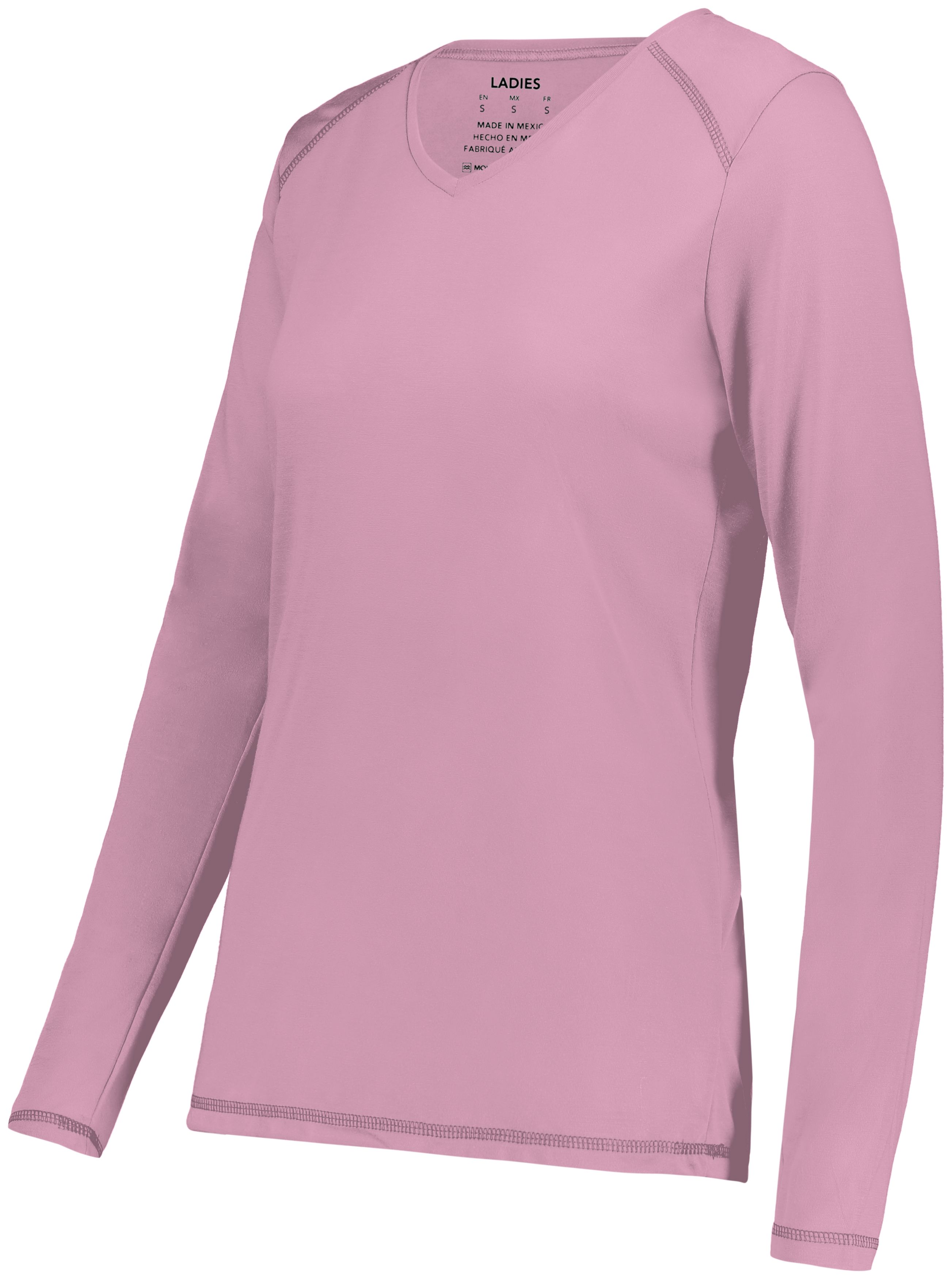 Ladies Super Soft-Spun Poly Long Sleeve Tee 1