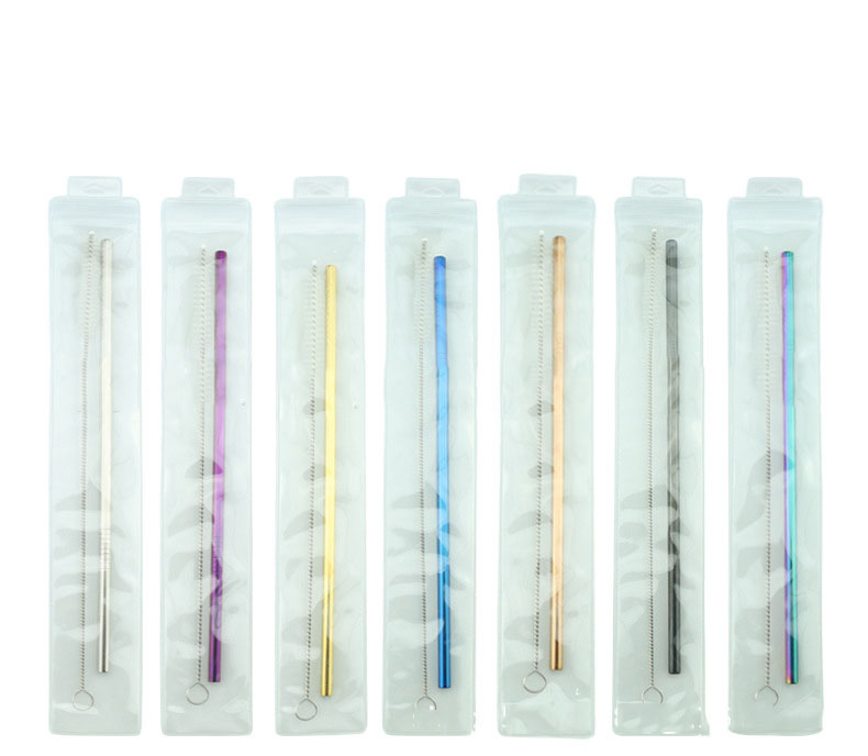 Stainless Steel Straw with Cleaner 5