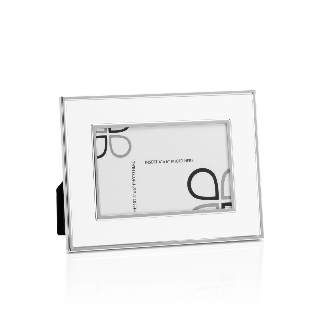 Grenada Frame - White/Silver 5