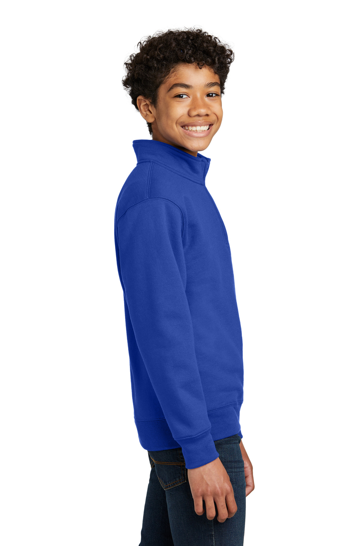 Port & Company® Youth Core Fleece 1/4-Zip Pullover Sweatshirt 26