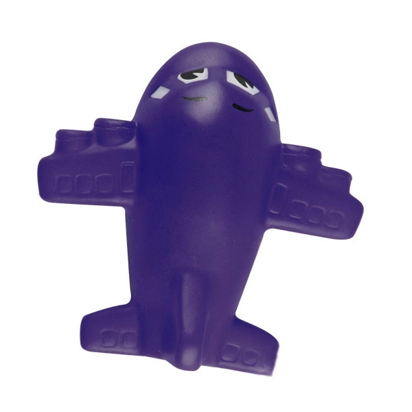 Smiley Airplane Stress Reliever 3