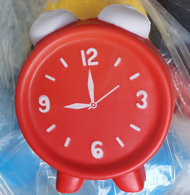 Alarm Clock Squeeze Toy Stress Reliever 7