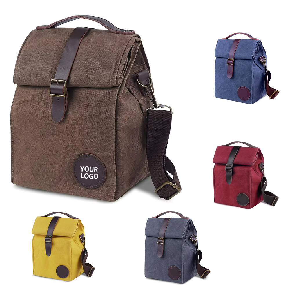 Waxed Canvas Lunch Bag 3