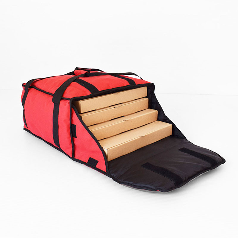 Insulated Pizza Delivery Bag Commercial Food Warmer Carrier Bag 17x 17x 9" 4