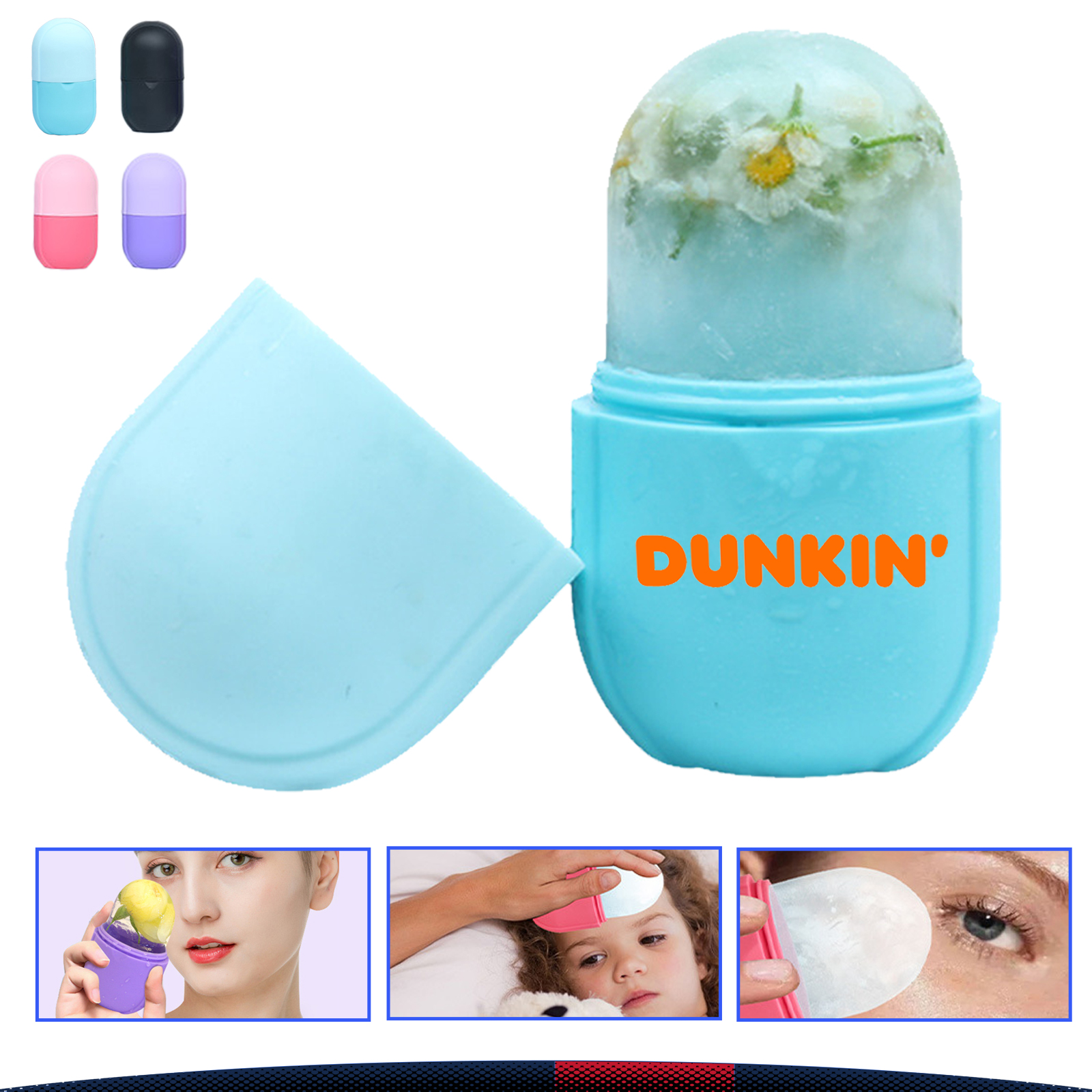 Capsules Shape Ice Cube Tray 5