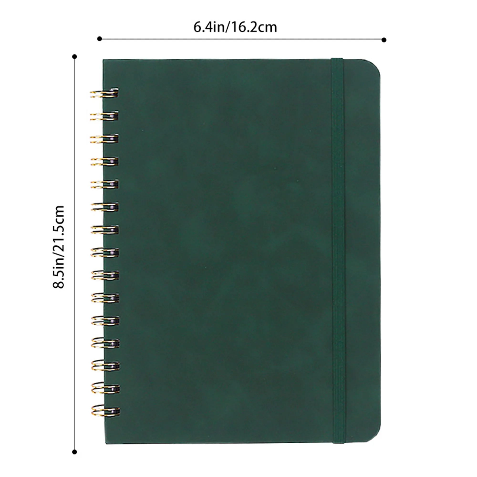 A5 Elastic Closure Spiral Notebook 1