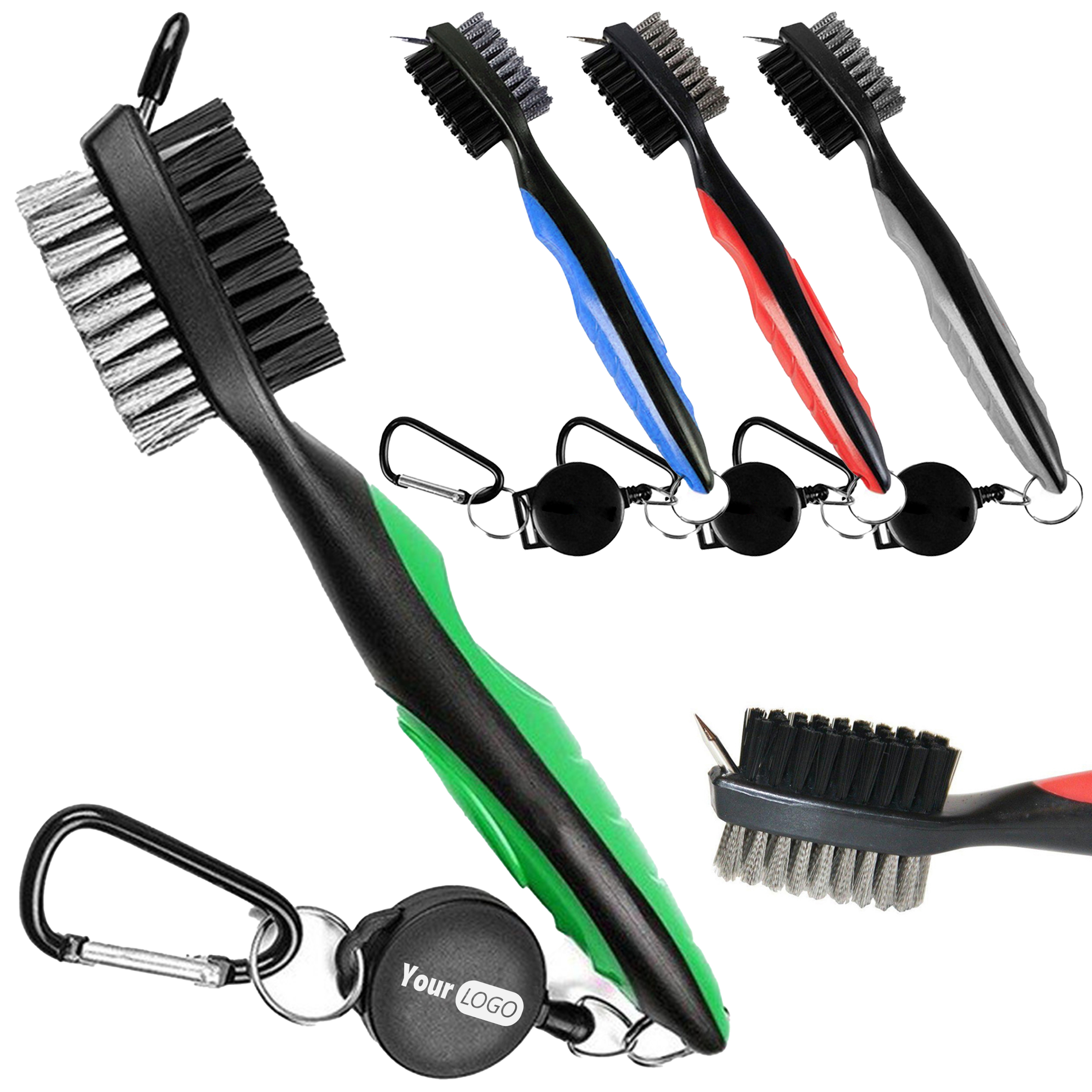 Plastic Multi Functional Portable Golf Club Cleaning 5