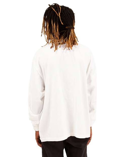 Unisex Max Heavyweight Garment-Dyed Long Sleeve T-Shirt - SHGDLS 18