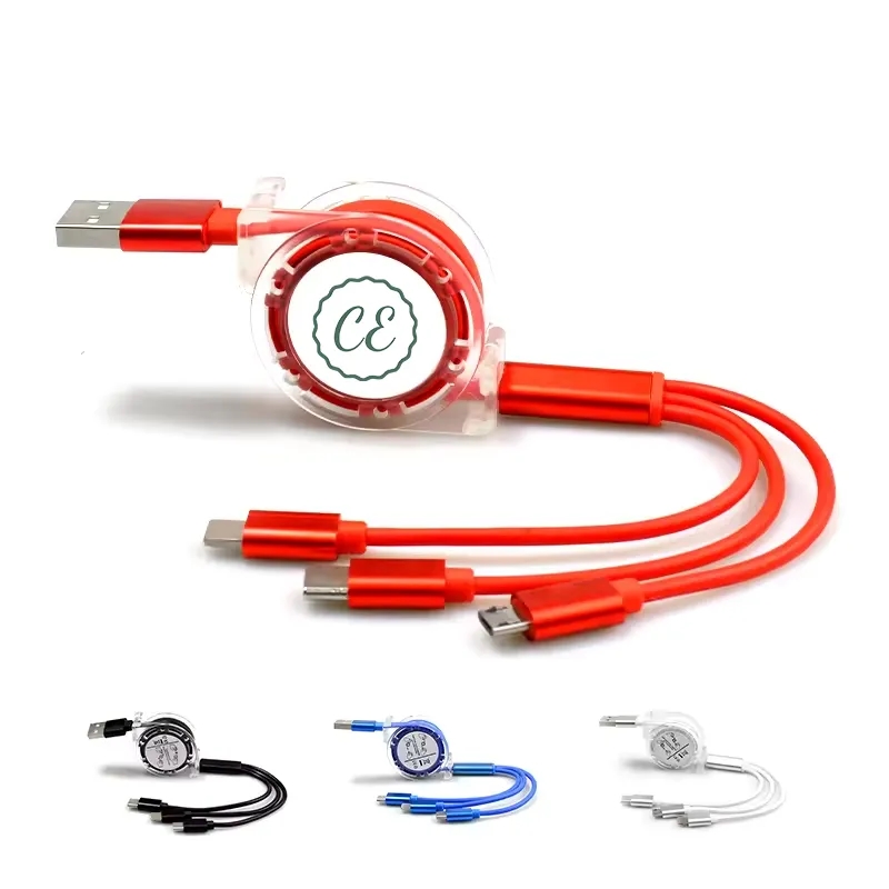 3 in 1 Charging Cable 3.3ft 3