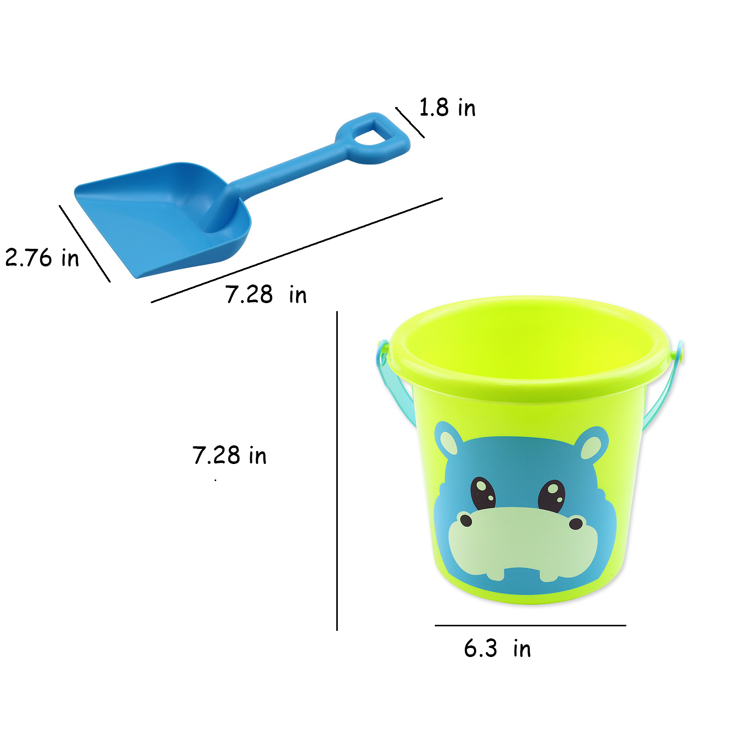 Sand Pail and Shovel 1