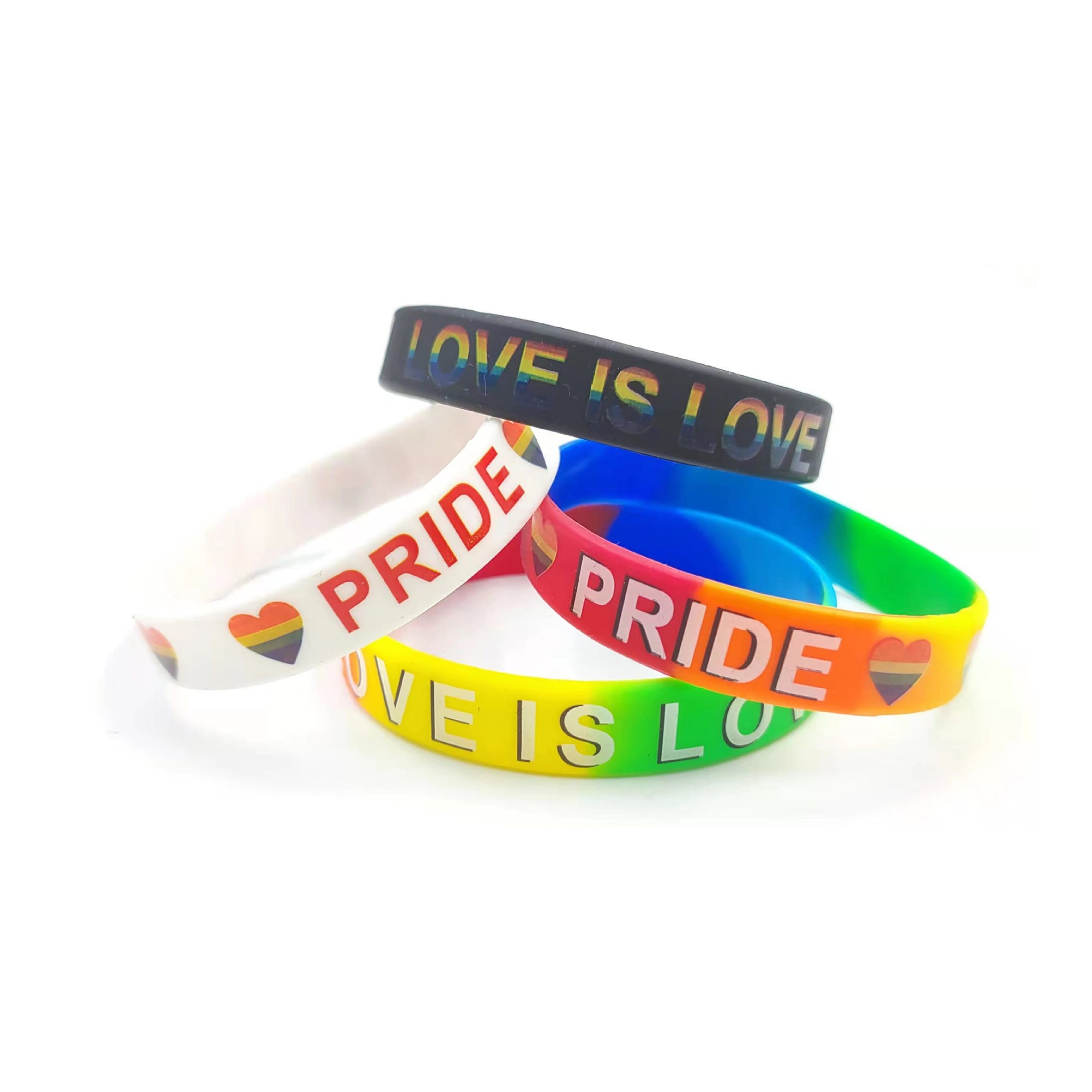 Rainbow Pride Wristband (direct import) 3