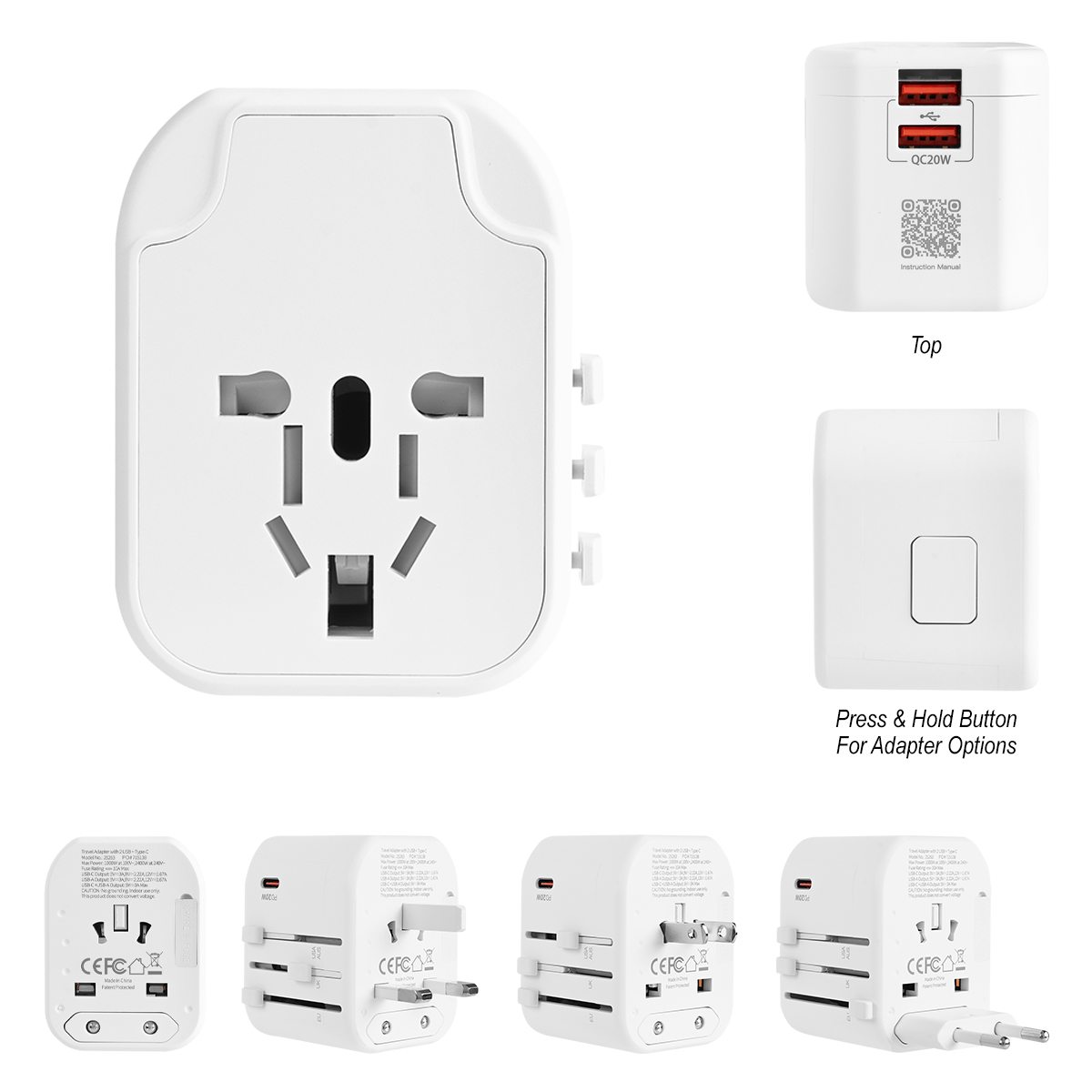 International Travel Adapter 4
