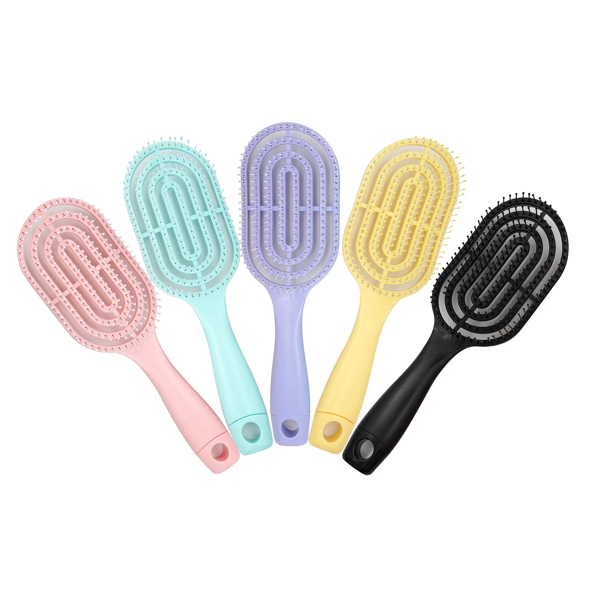 Macaron Hollow Out Detangle Brush