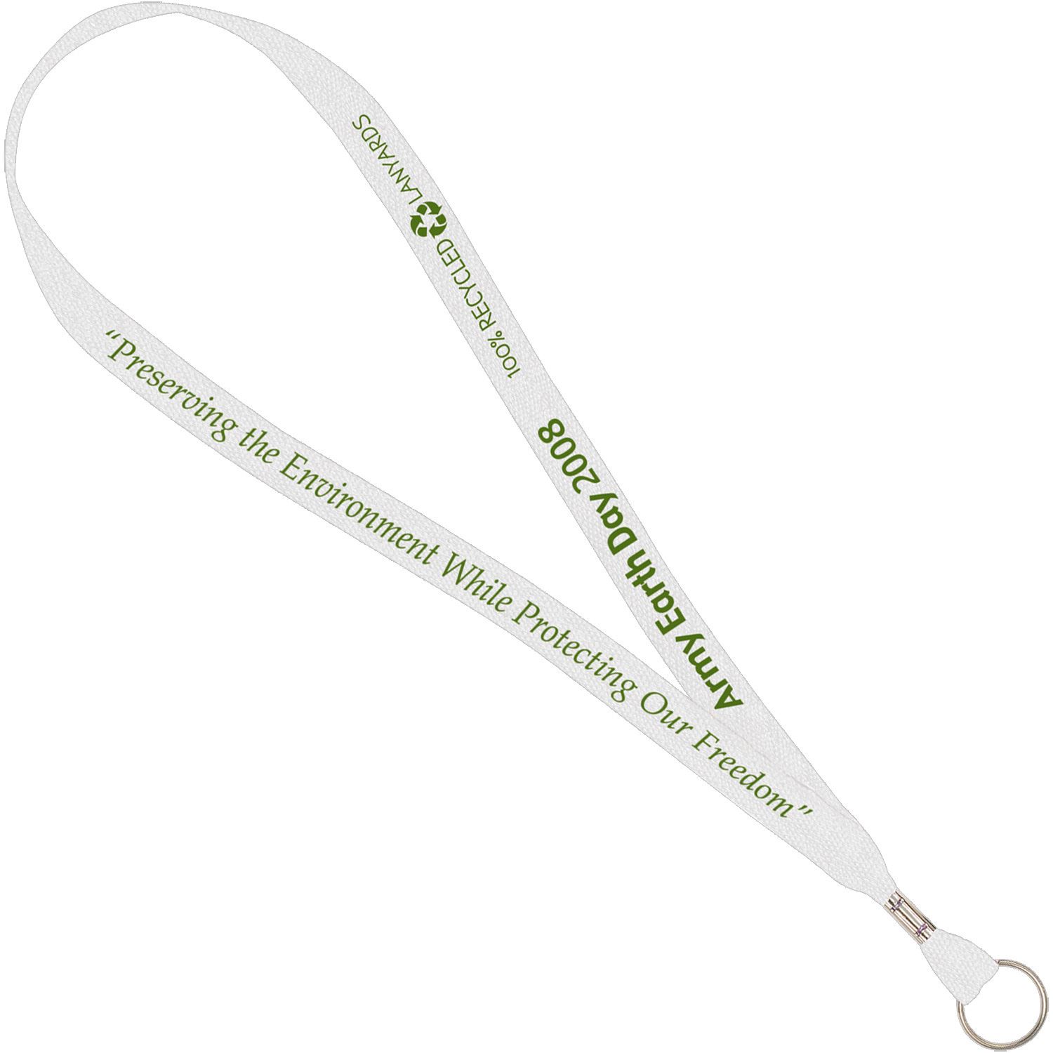 3/4" Recycled Lanyard 2