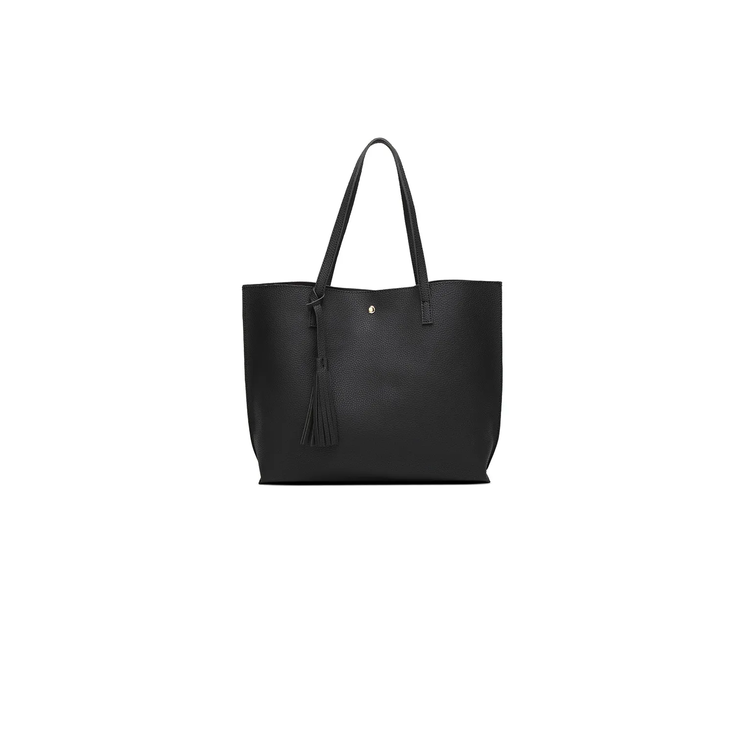 Soft Faux Leather Tote Shoulder Bag 3