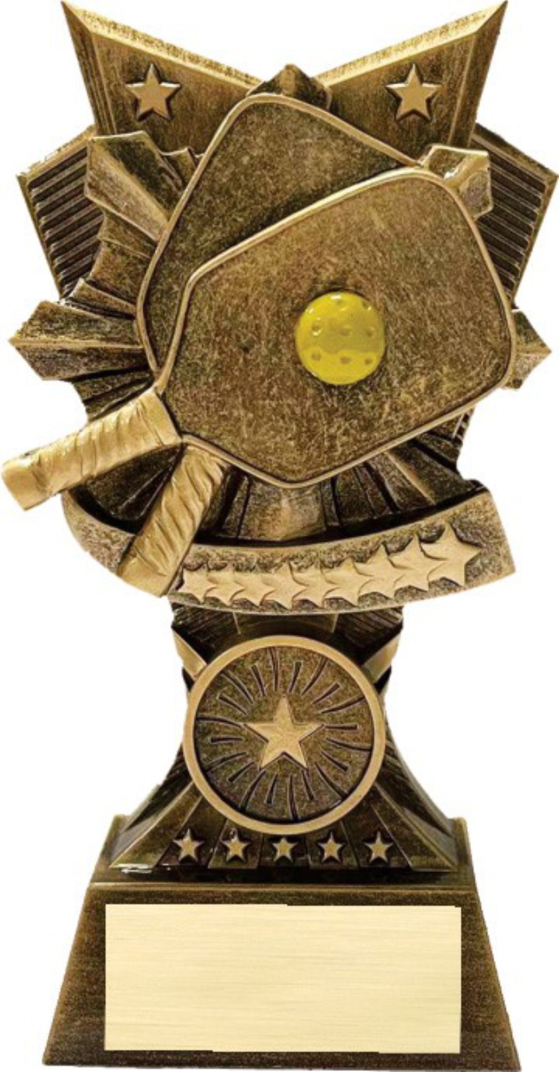 Pickleball 3D Design Resin Award 2