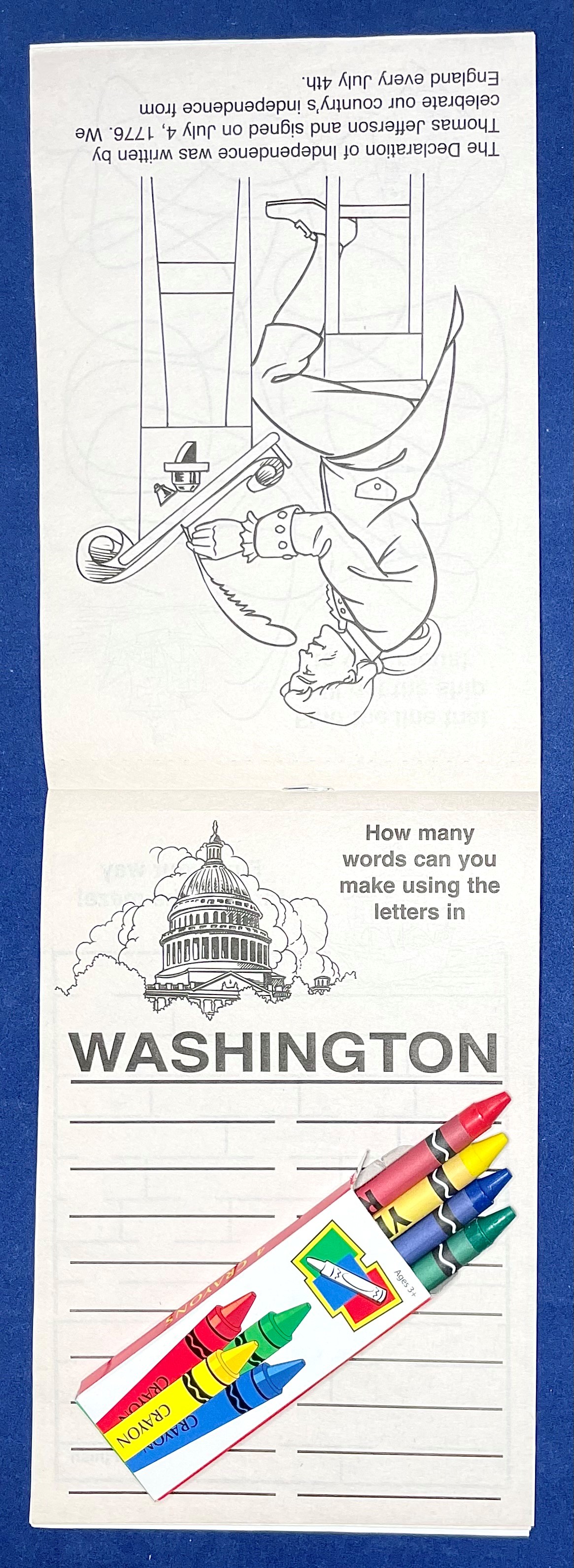 ACTIVITY PAD SET - I Love America Activity Pad Fun Pack 2