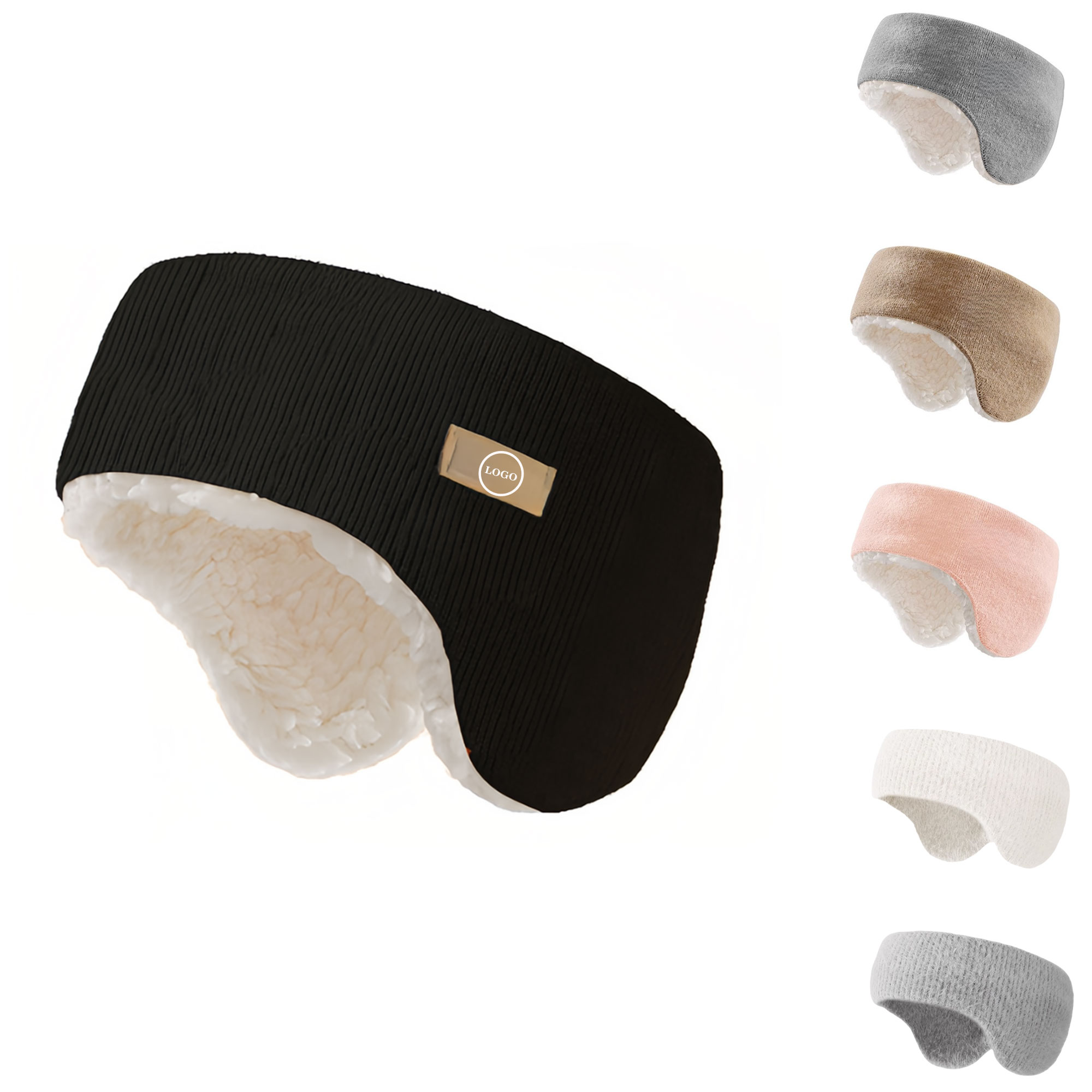 Winter Fleece Ear Warmer Headband 2