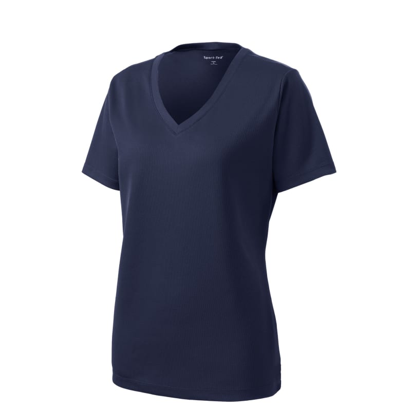 Sport-Tek Women's PosiCharge RacerMesh V-Neck Tee. 116